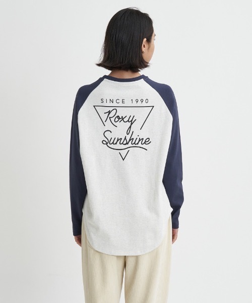 ROXY(ロキシー)の「ROXY SUNSHINE/ロキシーバックプリントラグランロングカットソー(Tシャツ/カットソー・レディース・グリーン/ブラウン/ネイビー・LARGE/MEDIUM/SMALL)」の17枚目の写真