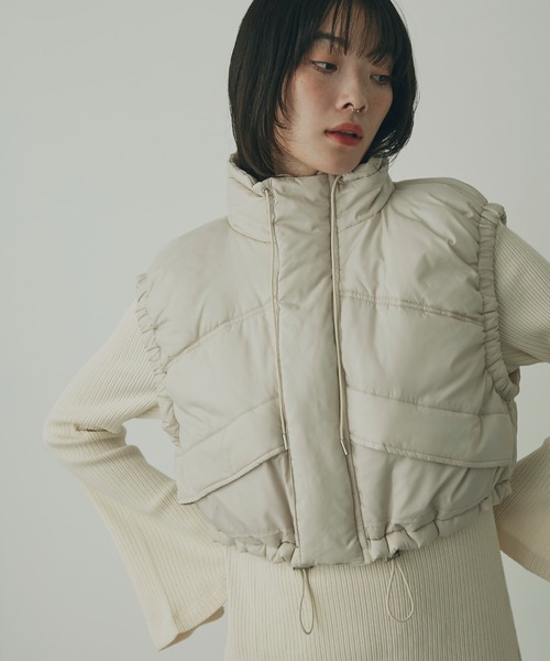 mici（ミチ）の「(mici)ショートベスト（ベスト）」 - WEAR