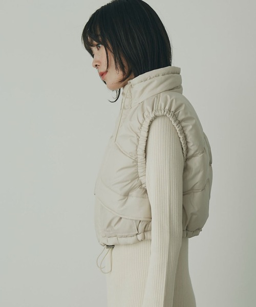 mici（ミチ）の「(mici)ショートベスト（ベスト）」 - WEAR