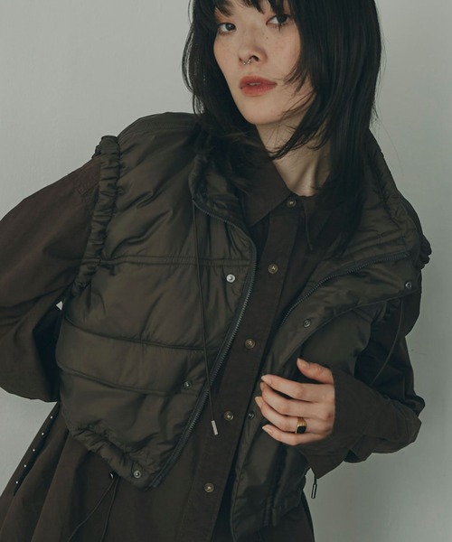 mici（ミチ）の「(mici)ショートベスト（ベスト）」 - WEAR
