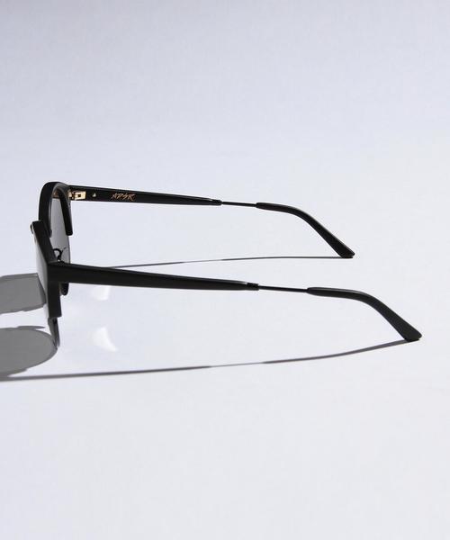 A.D.S.R.（エーディーエスアール）の「＜A.D.S.R＞ DIMITRI/アイウェア（サングラス・メンズ・ブラック/ダークブラウン・フリー）」の3枚目の写真