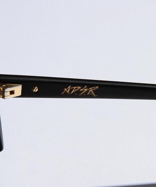 A.D.S.R.（エーディーエスアール）の「＜A.D.S.R＞ DIMITRI/アイウェア（サングラス・メンズ・ブラック/ダークブラウン・フリー）」の7枚目の写真