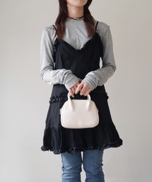 ammy.（エイミードット）の「【 ammy. / エイミードット 】 切り替え フレア ミニ キャミワンピース（ワンピース）」