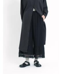Samansa Mos2 | ギャザーペチパンツ(その他パンツ)