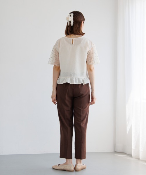 【セール】スモーキーテーパードパンツ2（その他パンツ）｜flower（フラワー）