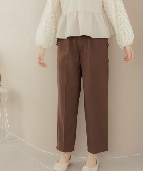 【セール】スモーキーテーパードパンツ2（その他パンツ）｜flower（フラワー）