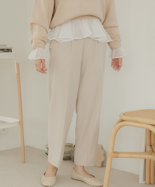 【セール】スモーキーテーパードパンツ2（その他パンツ）｜flower（フラワー）