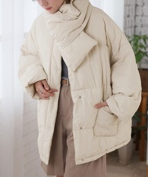 LAFFMO | エコダウンジャケット+マフラー(ダウンジャケット/コート)