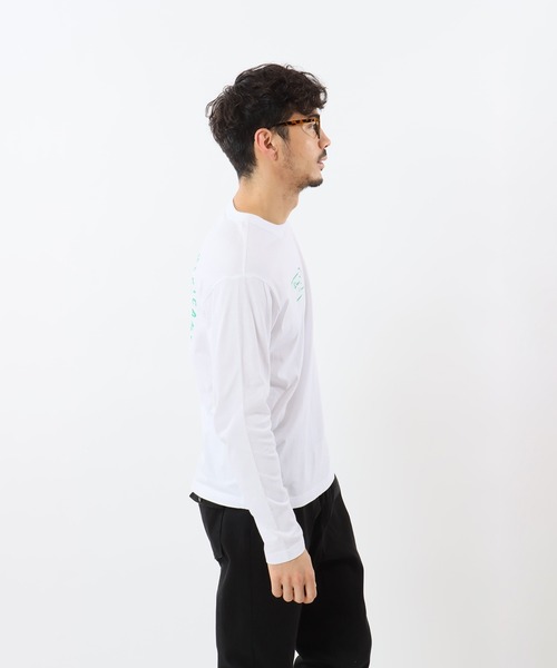 Champion(チャンピオン)の「【Champion/チャンピオン】メンズ ベーシック ロングスリーブTシャツ(Tシャツ/カットソー・メンズ・ブラック/グレー/ネイビー/ホワイト/グリーン・SMALL/LARGE/MEDIUM/X-LARGE)」の8枚目の写真