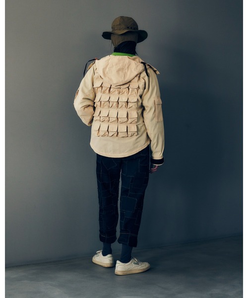 NEXUSVII（ネクサスセブン）の「N-20 PARASITE（マウンテンパーカー・メンズ・アイボリー/ブラック・LARGE/X-LARGE/MEDIUM）」の5枚目の写真