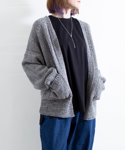 hunch（ハンチ）の「【HUNCH（ハンチ）】ヘリンボーン柄 ニット