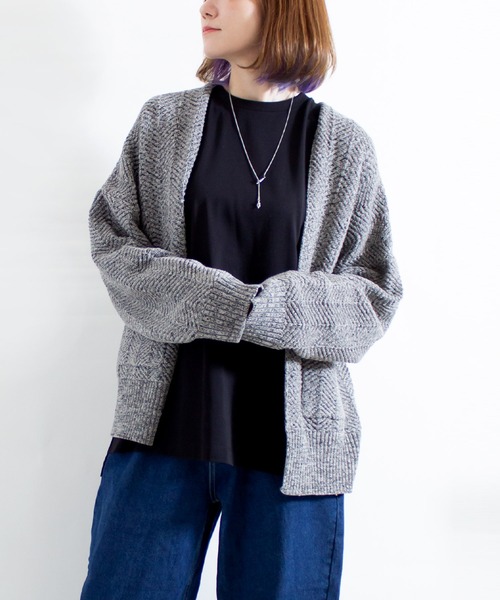 hunch（ハンチ）の「【HUNCH（ハンチ）】ヘリンボーン柄 ニット