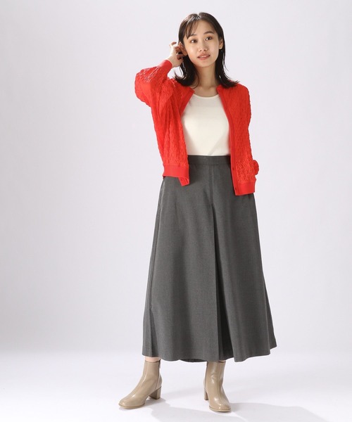 niko and...(ニコアンド)の「スッキリタックスカーチョパンツ(その他パンツ・レディース・ブルー/アイボリー/チャコール/ブラック・LARGE/MEDIUM)」の10枚目の写真