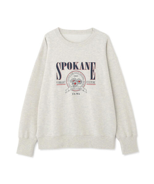 FREE'S MART（フリーズマート）の「ロゴビッグスウェット（Tシャツ/カットソー・レディース・ブラウン/グリーン/ホワイト系その他・FREE）」の4枚目の写真