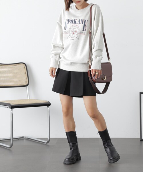 FREE'S MART（フリーズマート）の「ロゴビッグスウェット（Tシャツ/カットソー・レディース・ブラウン/グリーン/ホワイト系その他・FREE）」の10枚目の写真