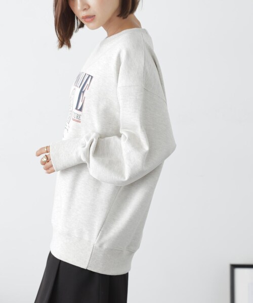 FREE'S MART（フリーズマート）の「ロゴビッグスウェット（Tシャツ/カットソー・レディース・ブラウン/グリーン/ホワイト系その他・FREE）」の13枚目の写真