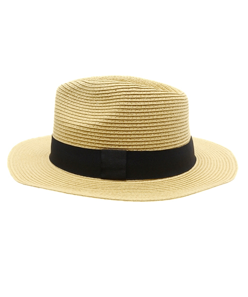 WEGO（ウィゴー）の「WEGO/ツバ広ペーパー中折れハット（ハット・メンズ・ブラック/ホワイト/ベージュ/ネイビー・FREE）」の10枚目の写真