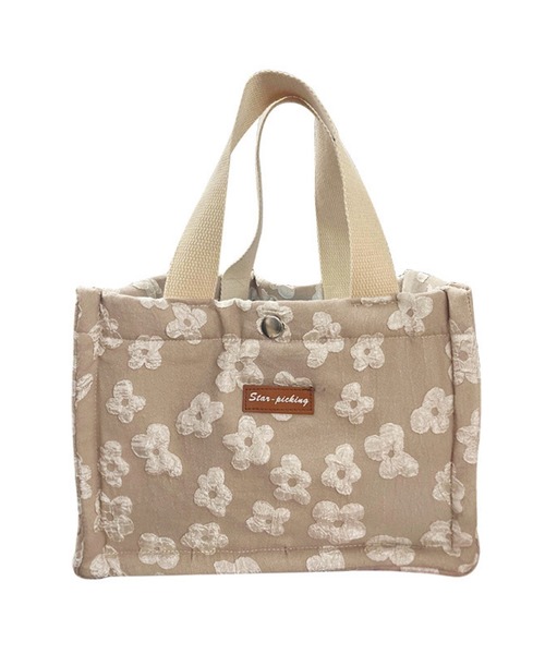 TONE SELECT GOODS（トーンセレクトグッズ）の「Liaa/デザインランチバッグ ミニトート A18177（トートバッグ・レディース・レッド系1/レッド系2/ホワイト/ピンク/その他4/その他1/その他2/その他3/その他5・FREE）」の8枚目の写真