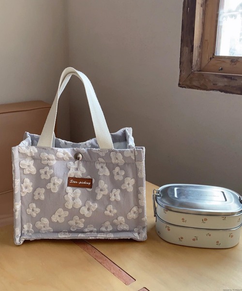 TONE SELECT GOODS（トーンセレクトグッズ）の「Liaa/デザインランチバッグ ミニトート A18177（トートバッグ・レディース・レッド系1/レッド系2/ホワイト/ピンク/その他4/その他1/その他2/その他3/その他5・FREE）」の14枚目の写真