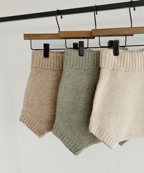 sea and shells by pairmanon(シーアンドシェルズバイペアマノン)の「【sea and shells by pairmanon】ニット ショートパンツ(その他ベビーウェア・キッズ・カーキ/ブラウン/ベージュ・80/100/110/90)」の6枚目の写真
