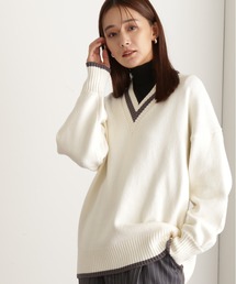 N.（N. Natural Beauty Basic） | ◆ルーズチルデンニット(ニット/セーター)