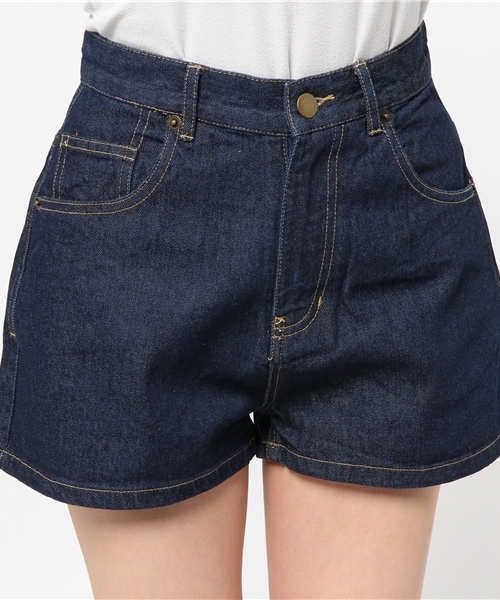 OUTLET（アウトレット）の「【who's who Chico】破レデニムショートパンツ（その他パンツ・レディース・アイボリー/ネイビー/ブルー・MEDIUM/SMALL）」の7枚目の写真