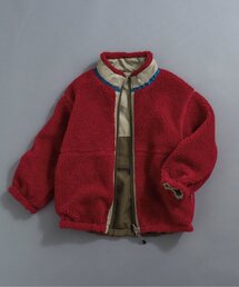 【WEB限定/洗える/2way】リバーシブルボアジャケット