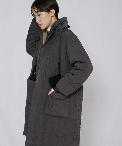 EKAL（エカル）の「『UR TECH』ラインキルトインサレーションコート