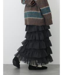 ehka sopo | フリルティアードスカート(スカート)