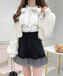 フェイクファーショートパンツ【ZOZOTOWN限定アイテム】