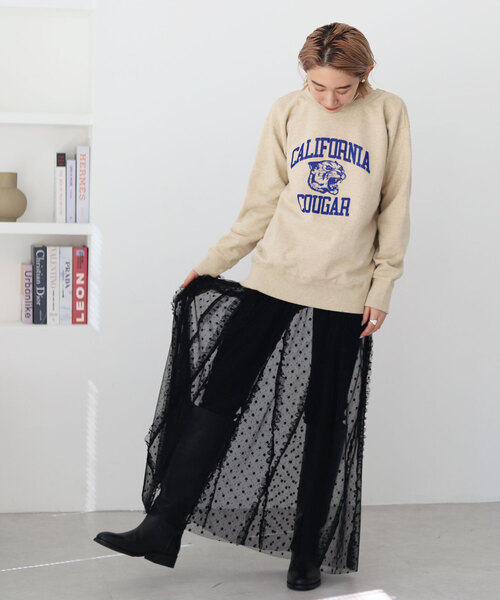 SLOBE IENA（スローブイエナ）の「フレアスカート（スカート・レディース・ブラック・FREE）」の3枚目の写真