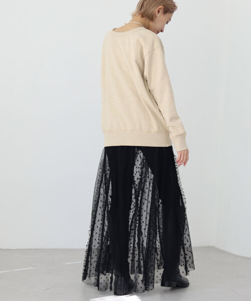 SLOBE IENA（スローブイエナ）の「フレアスカート（スカート・レディース・ブラック・FREE）」の5枚目の写真