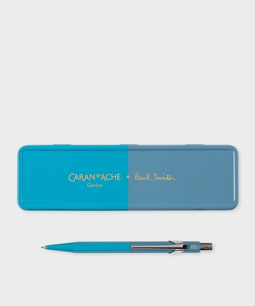 Paul Smith（ポールスミス）の「Caran d'Ache + Paul Smith - 849 メカニカルペンシル / 973221 PENCL（ペン類・メンズ・ライトパープル/グリーン・FREE）」の2枚目の写真