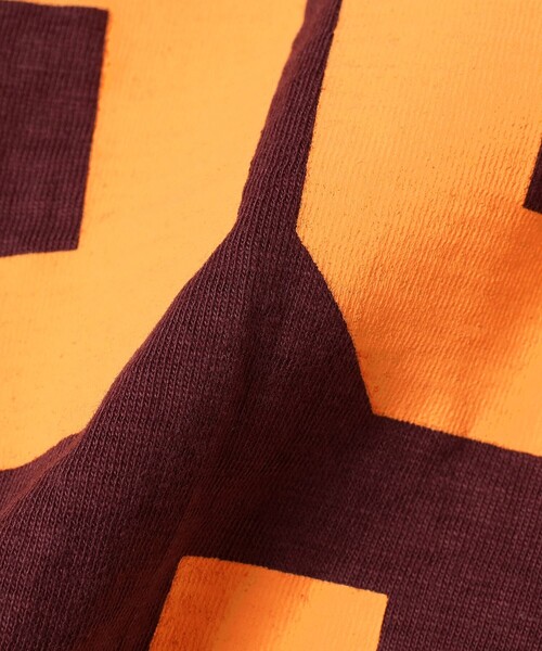 WAREHOUSE（ウエアハウス）の「WAREHOUSE & CO. × BEAMS PLUS / 別注 Lot 4601 Print Tshirt（Tシャツ/カットソー・メンズ・グレー/ナチュラル/オフホワイト/ネイビー/ブラック系その他4/サーモンピンク/グリーン/バーガンディー・XL/L/M/S）」の10枚目の写真