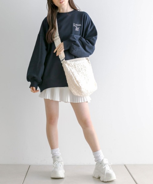 OLIVE des OLIVE(オリーブデオリーブ)の「モチーフアソートスウェット 1041060080(スウェット・レディース・アイボリー/オートミール/ネイビー/オフホワイト・FREE)」の13枚目の写真