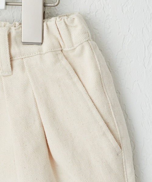 CIAOPANIC TYPY（チャオパニックティピー）の「【WEB限定】【KIDS】【TYPY DENIM】甘織デニムタックショーツ（デニムパンツ・キッズ・アイボリー/ブラック・SMALL/MEDIUM/LARGE/X-LARGE/XX-LARGE）」の20枚目の写真