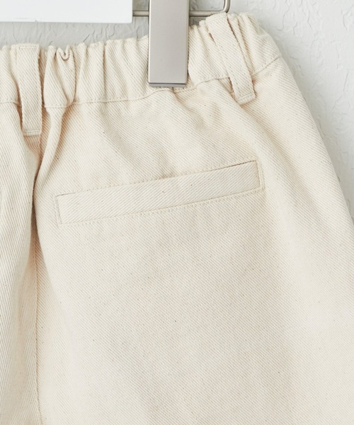 CIAOPANIC TYPY（チャオパニックティピー）の「【WEB限定】【KIDS】【TYPY DENIM】甘織デニムタックショーツ（デニムパンツ・キッズ・アイボリー/ブラック・SMALL/MEDIUM/LARGE/X-LARGE/XX-LARGE）」の11枚目の写真
