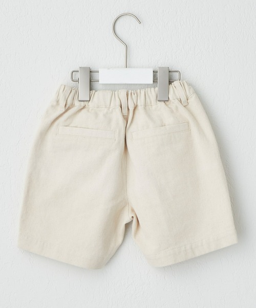 CIAOPANIC TYPY（チャオパニックティピー）の「【WEB限定】【KIDS】【TYPY DENIM】甘織デニムタックショーツ（デニムパンツ・キッズ・アイボリー/ブラック・SMALL/MEDIUM/LARGE/X-LARGE/XX-LARGE）」の15枚目の写真