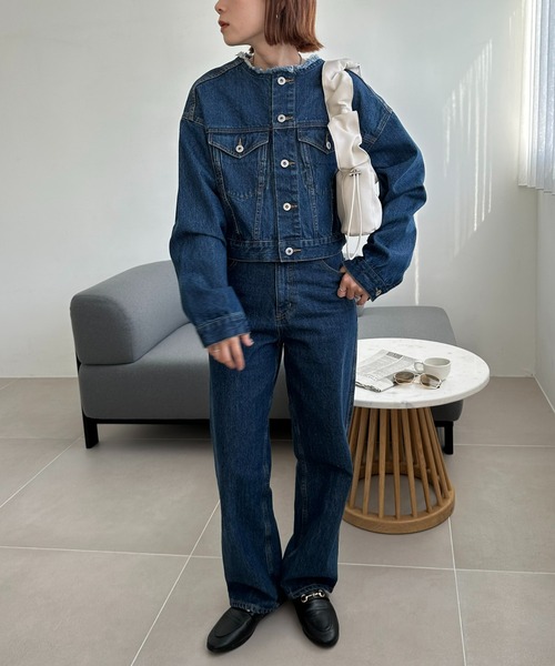 DISCOAT（ディスコート）の「【軽量】ギャザーハンドルスクエアショルダーバッグ（ショルダーバッグ・レディース・グレー/アイボリー/ブラック・FREE）」の13枚目の写真