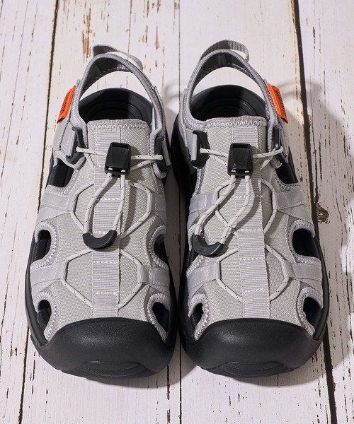 UNIVERSAL OVERALL（ユニバーサルオーバーオール）の「【UNIVERSAL OVERALL】UO32 SANDAL（サンダル・メンズ・ブラック/ベージュ/カーキ/グレー/オフホワイト・SMALL/MEDIUM/LARGE/X-LARGE）」の18枚目の写真