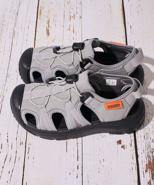 UNIVERSAL OVERALL（ユニバーサルオーバーオール）の「【UNIVERSAL OVERALL】UO32 SANDAL（サンダル・メンズ・ブラック/ベージュ/カーキ/グレー/オフホワイト・SMALL/MEDIUM/LARGE/X-LARGE）」の17枚目の写真