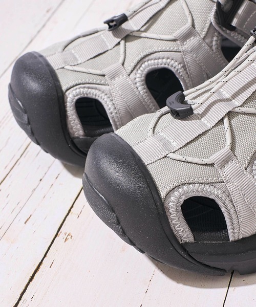 UNIVERSAL OVERALL（ユニバーサルオーバーオール）の「【UNIVERSAL OVERALL】UO32 SANDAL（サンダル・メンズ・ブラック/ベージュ/カーキ/グレー/オフホワイト・SMALL/MEDIUM/LARGE/X-LARGE）」の15枚目の写真