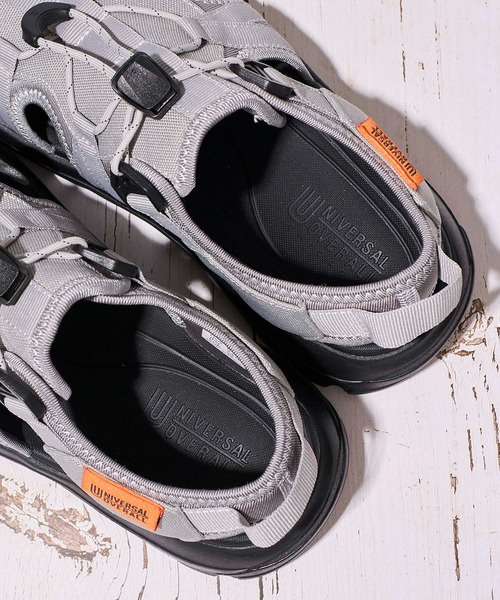 UNIVERSAL OVERALL（ユニバーサルオーバーオール）の「【UNIVERSAL OVERALL】UO32 SANDAL（サンダル・メンズ・ブラック/ベージュ/カーキ/グレー/オフホワイト・SMALL/MEDIUM/LARGE/X-LARGE）」の10枚目の写真