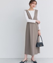 Pierrot（ピエロ）の「ウエストマークジャンパースカート（ジャンパースカート）」