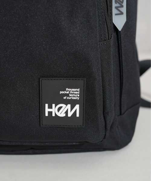 HeM（ヘム）の「【HeM/ヘム】 ルーク ボックスリュックサック SAC'S BAR 別注 30L（バックパック/リュック・レディース・ホワイト/グリーン/ブルー・FREE）」の9枚目の写真