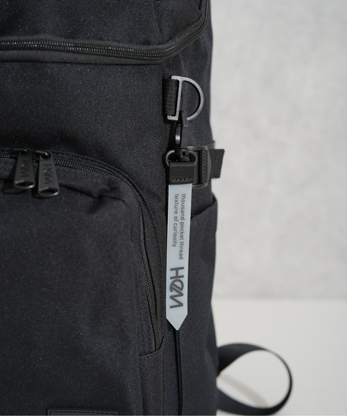 HeM（ヘム）の「【HeM/ヘム】 ルーク ボックスリュックサック SAC'S BAR 別注 30L（バックパック/リュック・レディース・ホワイト/グリーン/ブルー・FREE）」の10枚目の写真
