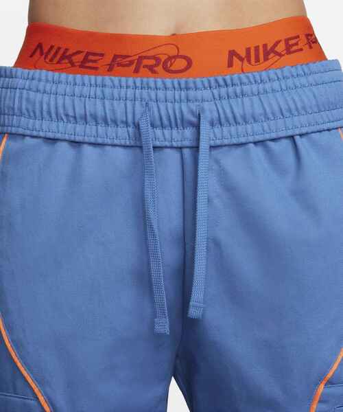 Nike 青 ジッパー付き ワイドパンツ ジャージ ハイウエスト ウブン パンツ NIKE公式】ナイキ スポーツウェア ウィメンズ ハイウエスト