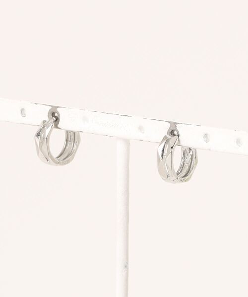 Burner（バーナー）の「【OKUOKU　0909】シンプル ピアス 両耳用 oku-pierce-667607463664-4A（ピアス（両耳用）・メンズ・ブラック/シルバー・FREE）」の17枚目の写真