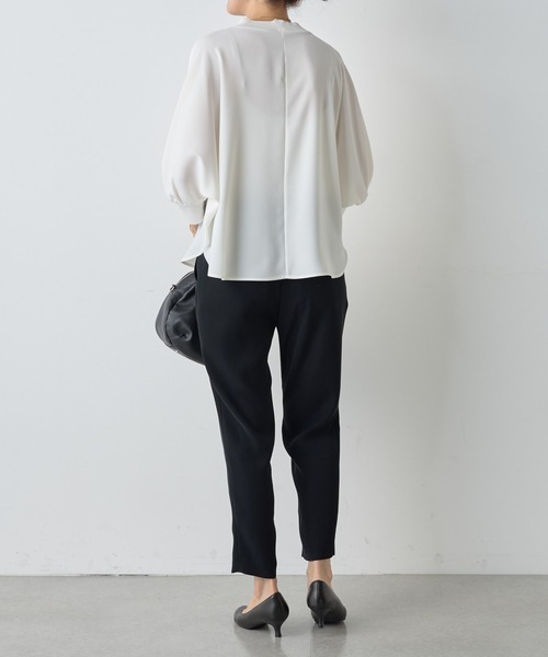 新品　ビアズリー beardsley ニットコンビブラウス　ブラック セール】ニットコンビブラウス（シャツ/ブラウス）｜BEARDSLEY