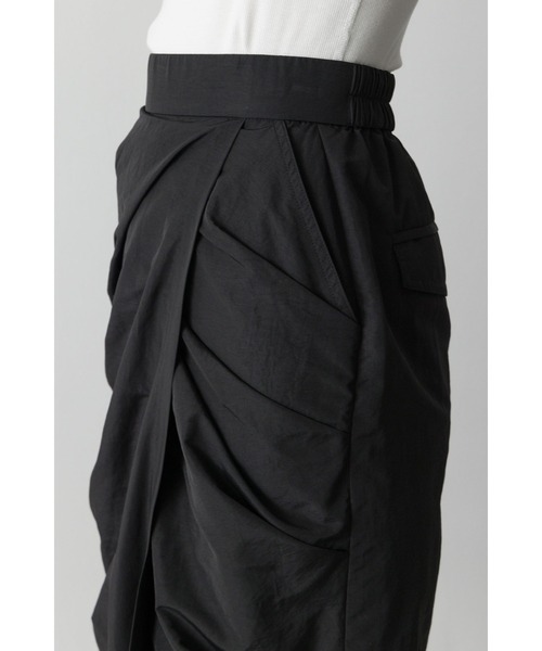 【セール】ナイロンサイドドレープスカート（スカート）｜Limue（リミュ）